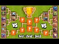 Torneo de cartas especiales  1vs1  2vs2  3vs3  clash royale