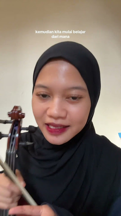 belajar biola mulai darimana ya?🤔🤔#shorts #tutorial