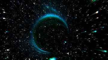 Space Wormhole | Sci-Fi Background Video Loop/Screensaver [1 Hour, 4K]