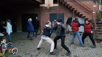 Tui Shou Push Hands Flow - fixed Step