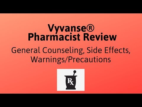 Vyvanse(r) (lisdexamfetamine) Review | Vyvanse Side Effects, Warnings/Precautions thumbnail