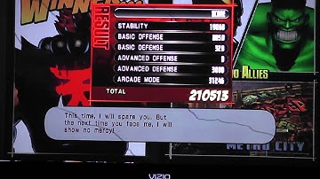 Marvel vs Capcom 3 Hulk Arcade (part 2)