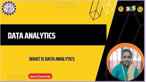 WHAT IS DATA ANALYTICS|DATA ANALYTICS|SNS INSTITUTIONS