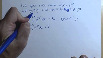 Using Second Fundamental Theorem of Calculus to find an Antiderivative