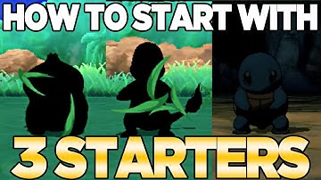 How to Get 3 Starters in Pokemon Ultra Sun & Moon | Austin John Plays