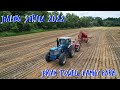 Baling straw 2022 brian powell family farm