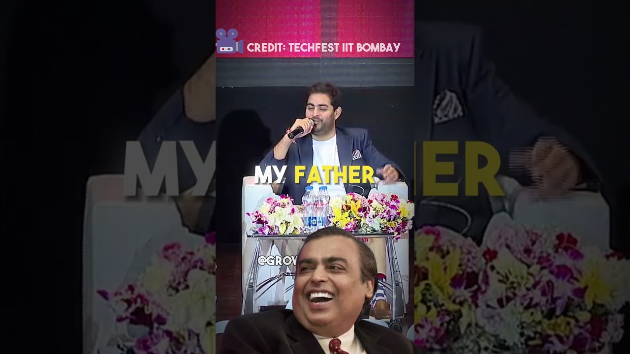 Akash Ambani on IIT Bombay 🔥 #jee #iit