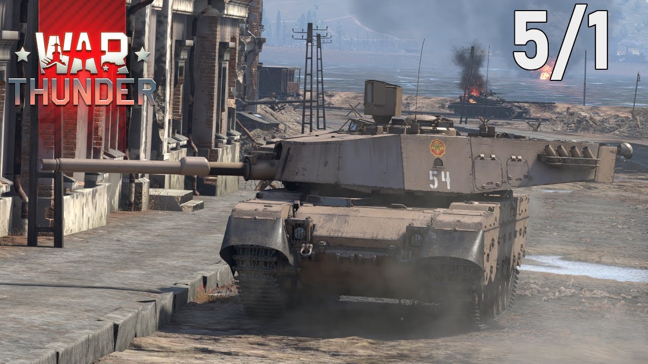 War Thunder | Olifant Mk.2 | Port Novorossiysk