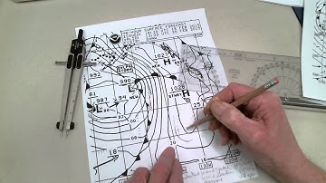 Reading and writing on weather maps Part 6
