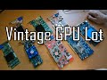 talking a look at a lot of used GPUs