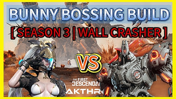 Bunny VS Wall Crasher with BUFFED MAXIMUM POWER // Bunny Build // The First Descendant (TFD)