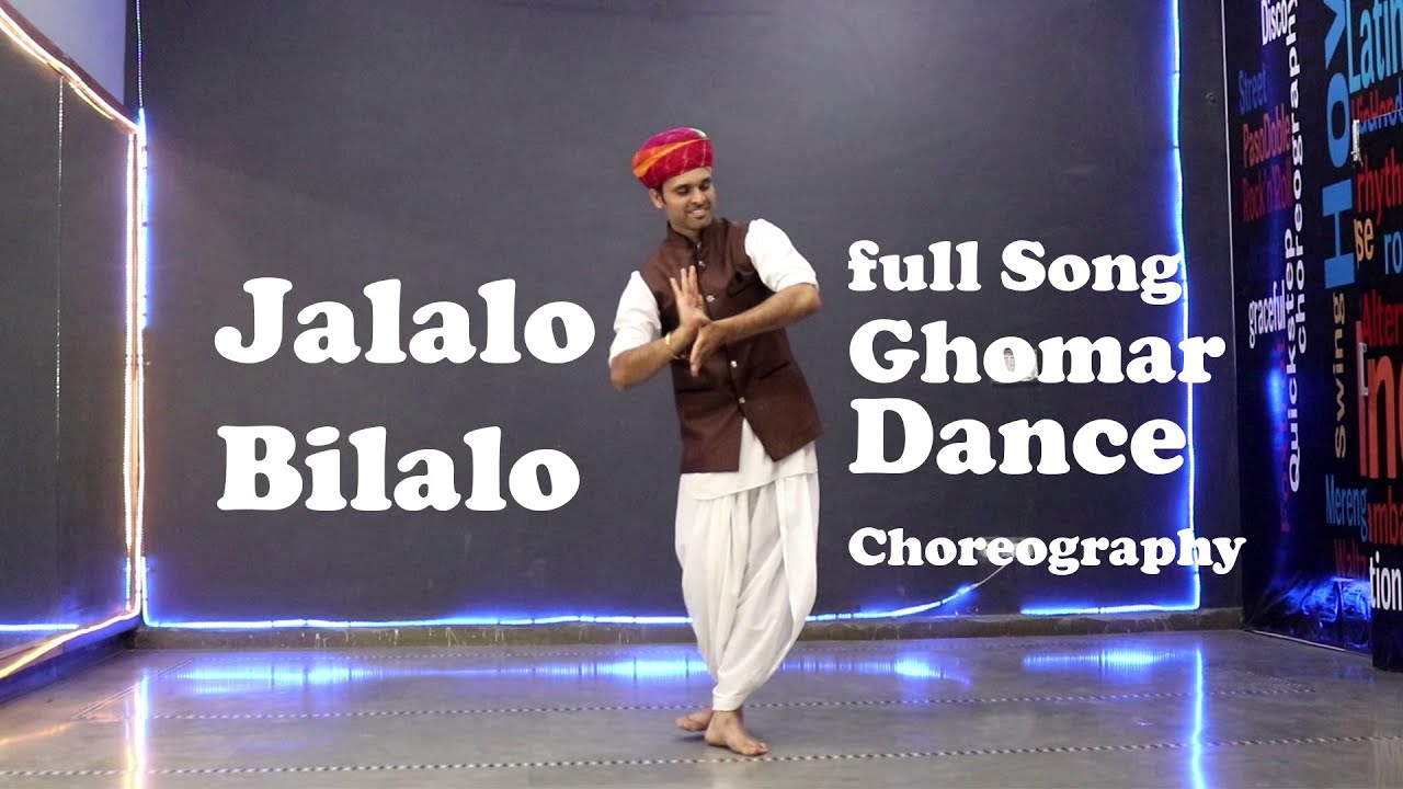 Jalalo Bilalo Full Song Ghoomar Dance Choreography By Ajit Singh Tanwar  ajitbbp  jalalobilalo