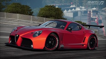 [NFS] Shift 2 Unleashed - Alfa Romeo 8C Competizione / C class (Keyboard Game)