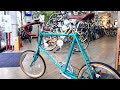 【納車紹介】クエロ20F ドロップハンドル カスタムメイド仕様 - お店のテーマからイメージして完成した、大人の色気が漂う世界で一台だけの自転車 -