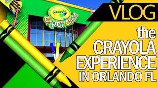 THE CRAYOLA EXPERIENCE in The Florida Mall - Orlando FL