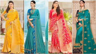 Saree new and Latest Collection 2020, Bridal Saree Buy online, Dulhan Saree latest Design