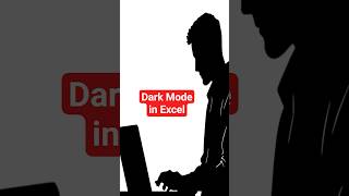 How to Enable Dark Mode in Excel | Dark Mode in Excel #excel