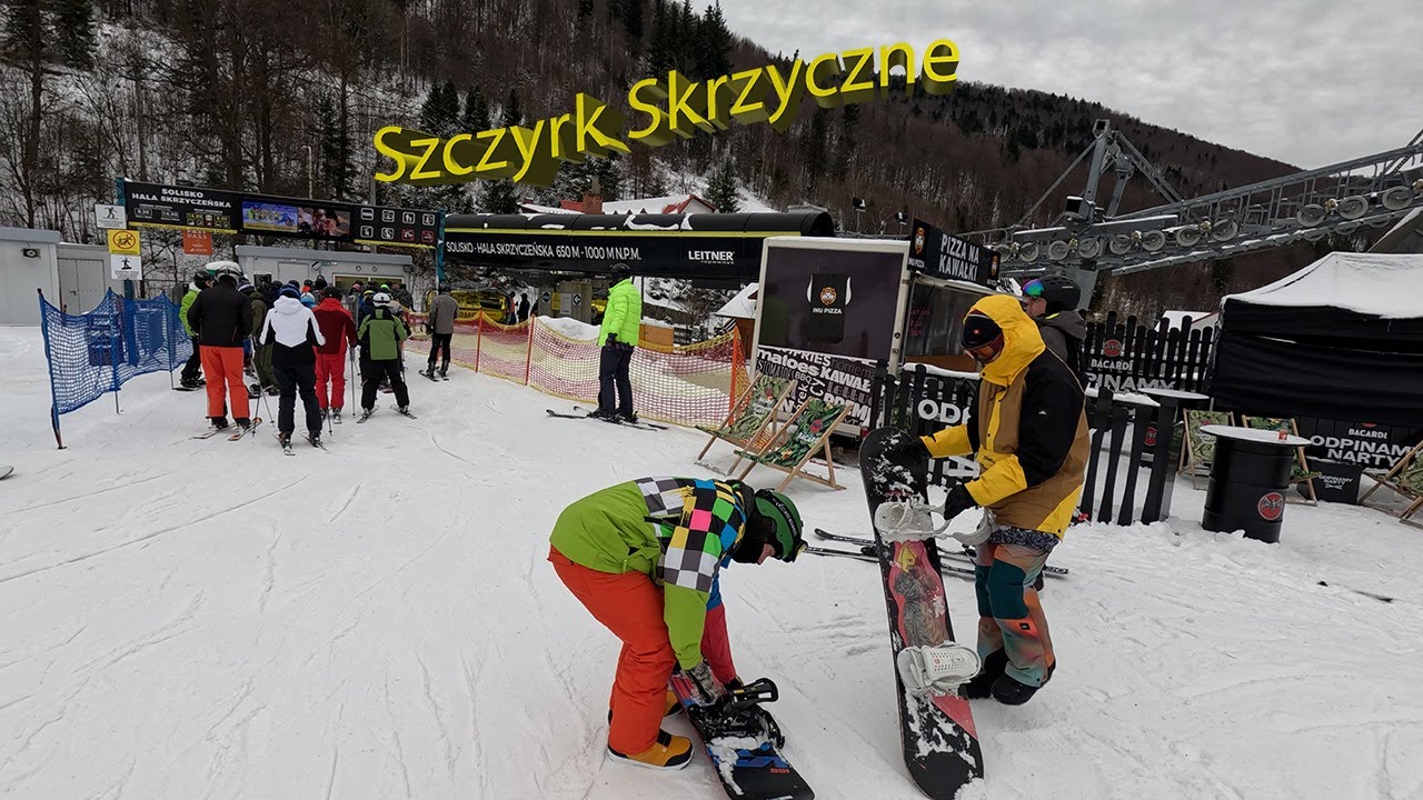 Szczyrk Mountain  Resort Cała Trasa Narsiarska Hala Skrzyczeńska  do stacji Solisko 2024🏂🏻  4K UHD