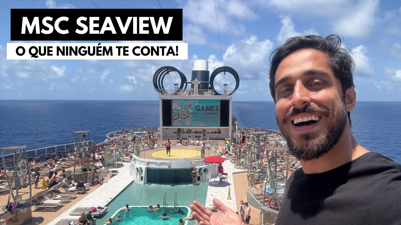 CRUZEIRO MSC SEAVIEW: O Que NINGUÉM Te Mostra no Navio de 20 Andares