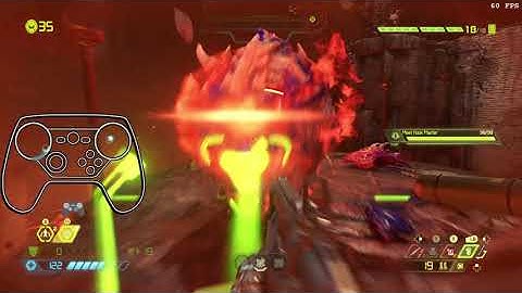 Playing Doom Eternal on controller without the weapon wheel (Steam Controller)
