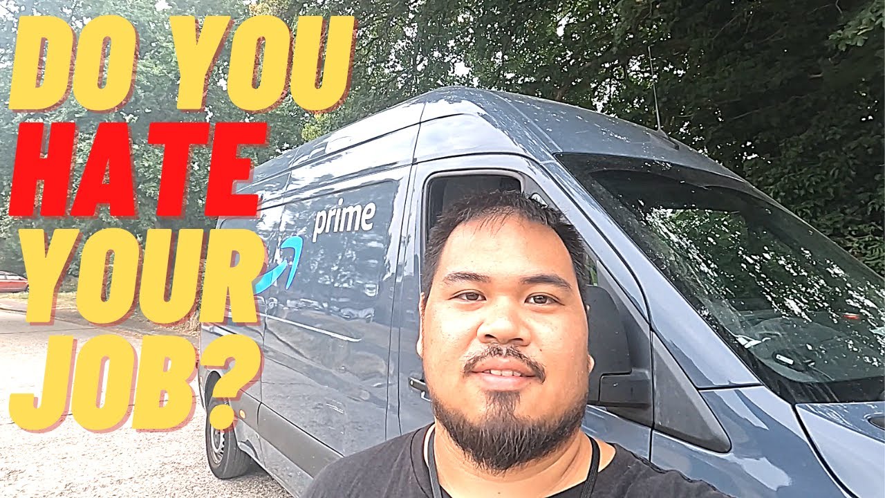 How to Work A Job You Hate | Amazon Delivery UK DSP 2022: Day 61