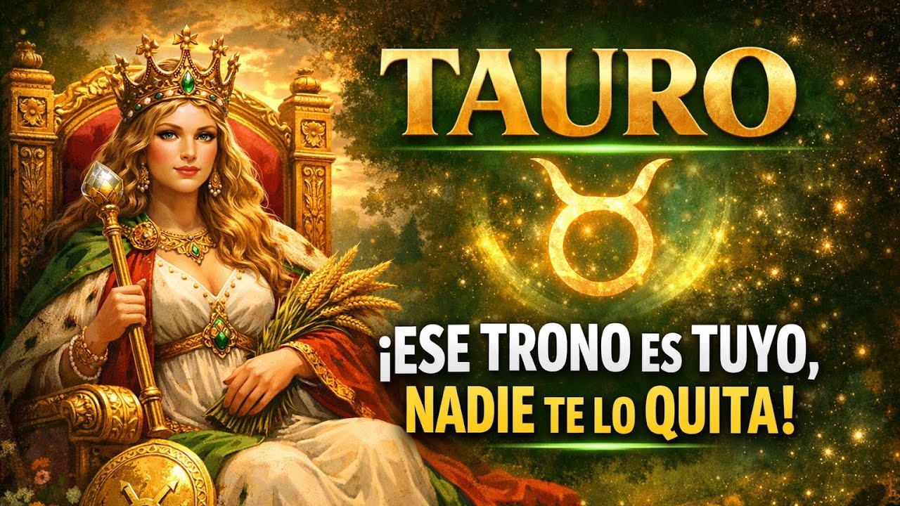 TAURO ♉️ NADIE TE QUITA LO QUE TE PERTENECE 😍 - YouTube