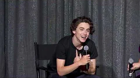 Timothée Chalamet Facebook Live Q&A with Beautiful Boy by Variety