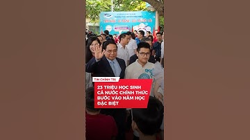 23 triệu học sinh cả nước chính thức bước vào năm học đặc biệt #shorts