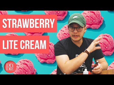 strawberry-lite-cream---diy-e-liquid-recipe