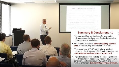 GCL Tech Talk: Polymer-Modified Bentonites as Effective Barriers for Highly Aggressive Leachates