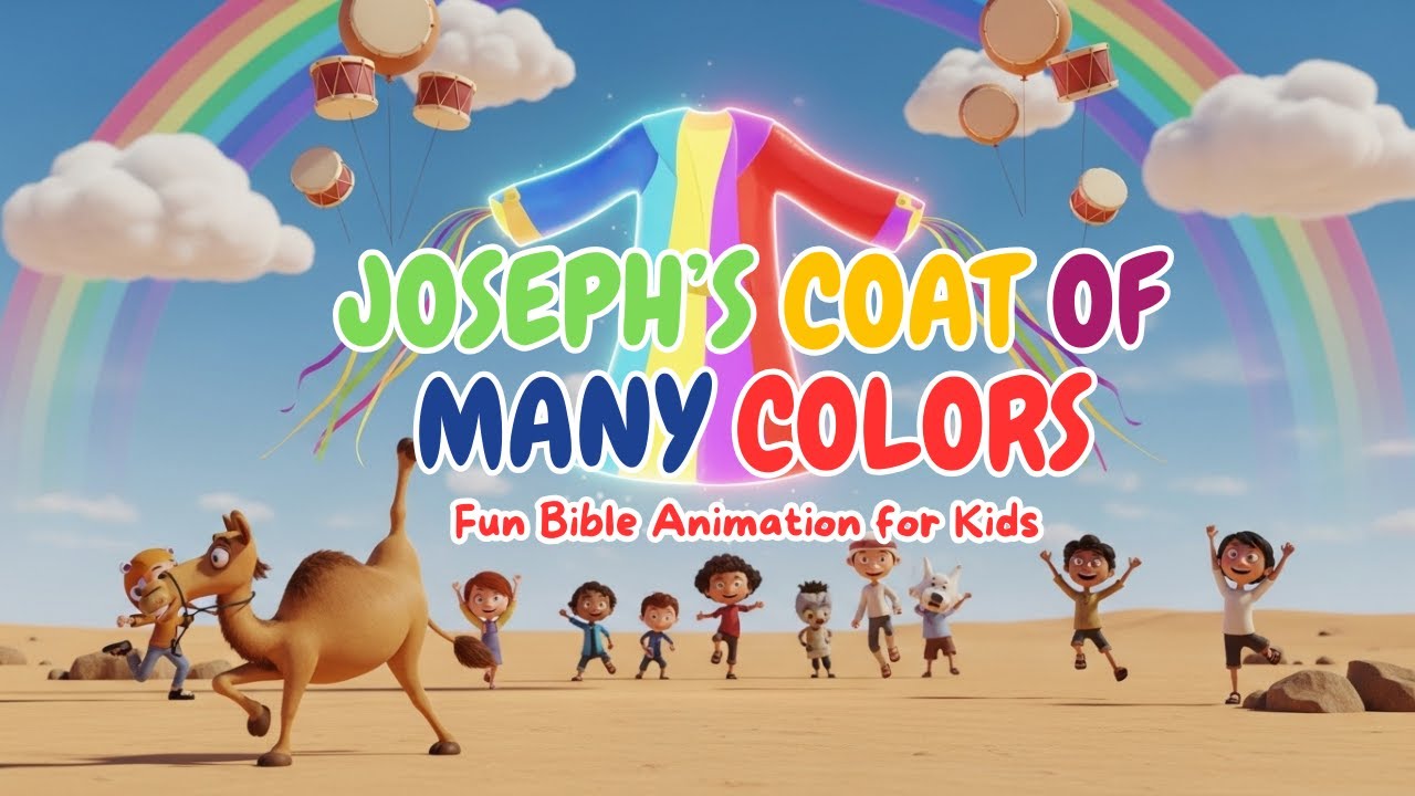 Joseph’s Coat of Many Colors – Fun Bible Animation for Kids 3D Animated Bible Song Joseph’s Coat of Many Colors – Fun Bible Animation for Kids 3D Animated Bible Song