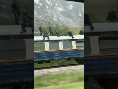 Mission  Impossible 7 Tom Cruise Insane Train Stunt Video