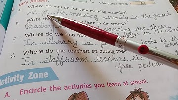 ABN school sub. EVS class-1 chapter- 13 My school part -2