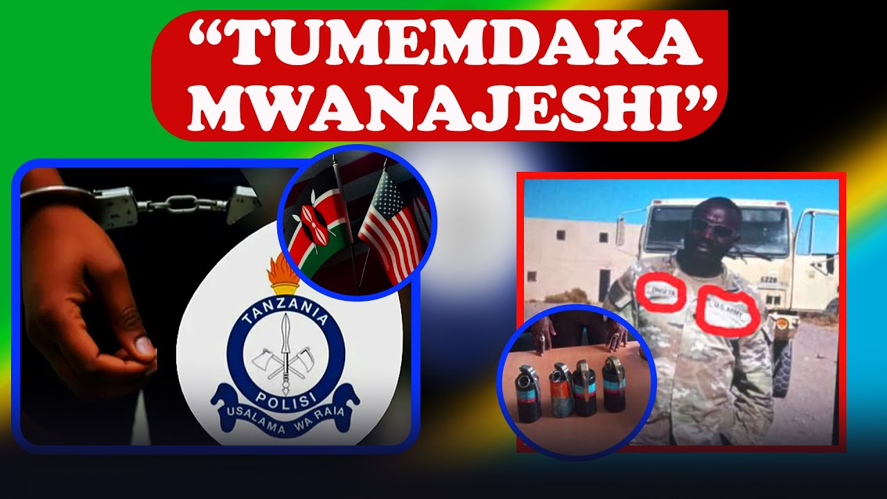 UTATA MWANAJESHI WA MAREKANI KUKAMATWA TANZANIA