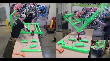 Mechman Alternators Running Engine Stand Assembly