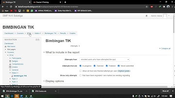 MENARIK DATA DAN NILAI SISWA PADA LMS MOODLE