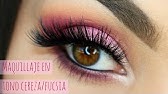 Maquillaje ojos ahumados para vestido fucsia - YouTube