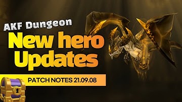 6 new heroes have appeared!│[AFK Dungeon] Patch Notes