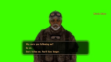 Fallout NV Green Screen: Malcolm Holmes
