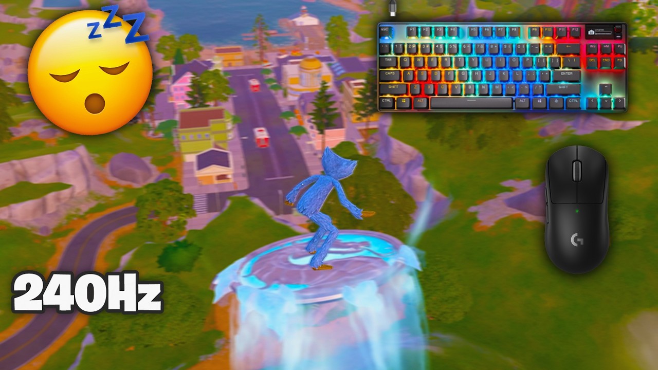 SteelSeries Apex Pro TKL ASMR | Ranked Battle Royal Gameplay | Satisfying M&K Fortnite | 240FPS