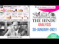 30-January-2021 | The Hindu Newspaper Analysis | Current Affairs for UPSC CSE/IAS | Saurabh Pandey