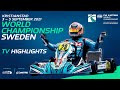 FIA Karting World Championship 2021 Kristianstad Sweden Highlights