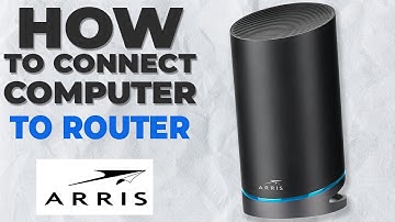 Link PC to Arris Surfboard mesh Router Using an Ethernet Cable