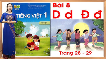 Tiếng việt lớp 1 kết nối tri thức bài 8