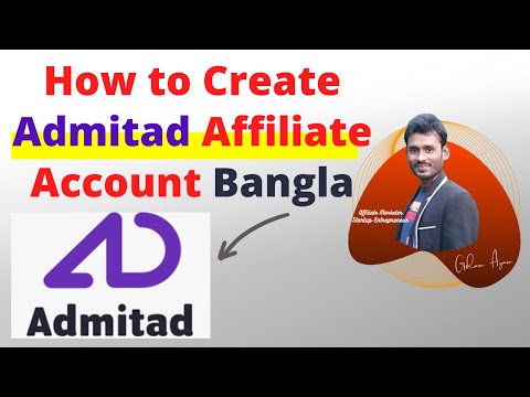 How to Create Admitad Affiliate account Bangla