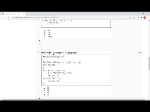 programming in java nptel assignment solutions week 0