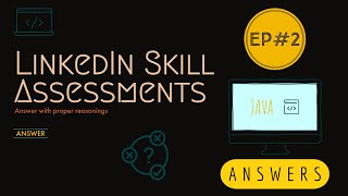 LinkedIn Skill Assessments | Java | Answers | #2