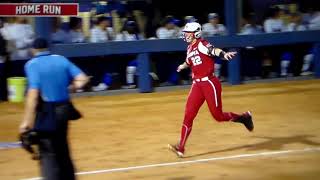 Oklahoma softball's Lynnsie Elam hits 2nd home run of game vs. Kentucky