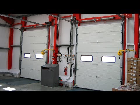 დაკომო - სამრეწველო სექციური კარი_DACOMO - Industrial Sectional Door