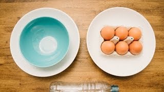 Very Cool Way To Separate Egg Yolk